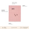 Design Letters Message Board A4 Pink | A4 A3 A2
