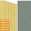 Akuoly Waterproof Sandpaper Sandpaper, 5000, 3000, 2500, 2000, 1500, 1000,