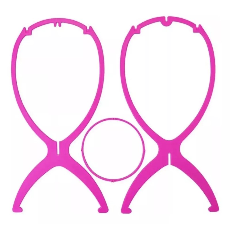 L-email Soporte Para Peluca Base Plástico Desarmable Wig Cosplay