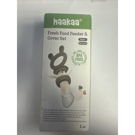 Haakaa Fresh Food Feeder And Cover olive green check others colors on my store