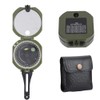 Multifunctional Geological Compass, Outdoor High Accuracy Geological Compass, Waterproof Fluorescence