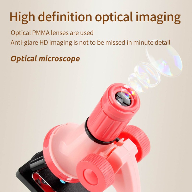 Microscope Toy Educational Biological Laboratory Tool Microscope Toy for Children