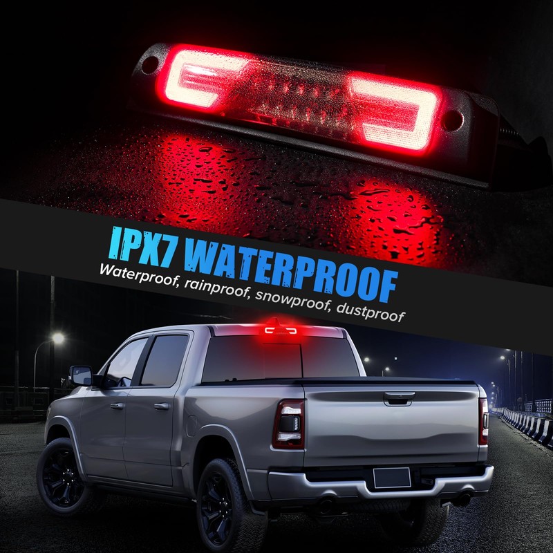 LUDARM LED 3rd Brake Light Compatible with Ram 1500 2500