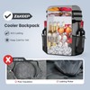 ZAKEEP Cooler Backpack, 36 Cans Multifunctional Leakproof Cooler Backpack with