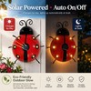 Solar Ladybug Light for Outdoor Decor – IP65 Metal Hanging