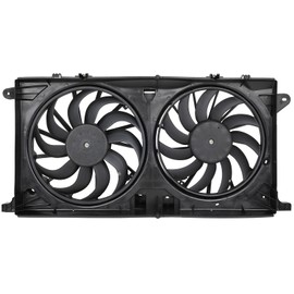 SCITOO Engine Radiator Cooling Fan Assembly Compatible with 2018-2020 for Ford for Expedition 3.5L 2015-2020 for Ford for F-150 2.7L 2018-2020 for Ford for F-150 3.3L;Replace 621542