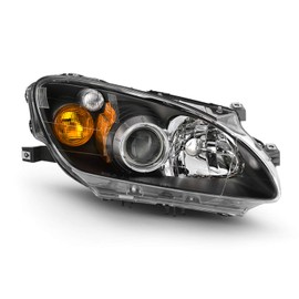AKKON - Fits 2004-2009 Honda S2000 [HID Type] Projector Black Headlight Passenger Right Replacement