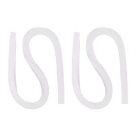 PATIKIL 240pcs Quilling Strips Paper 5mm(3/16") 54cm Origami Paper Quilling Strip for Art DIY Hand Craft Christmas, White