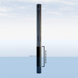 Pier Protector – Pile Wrap for Docks & Piers - 48 inch (50 feet)