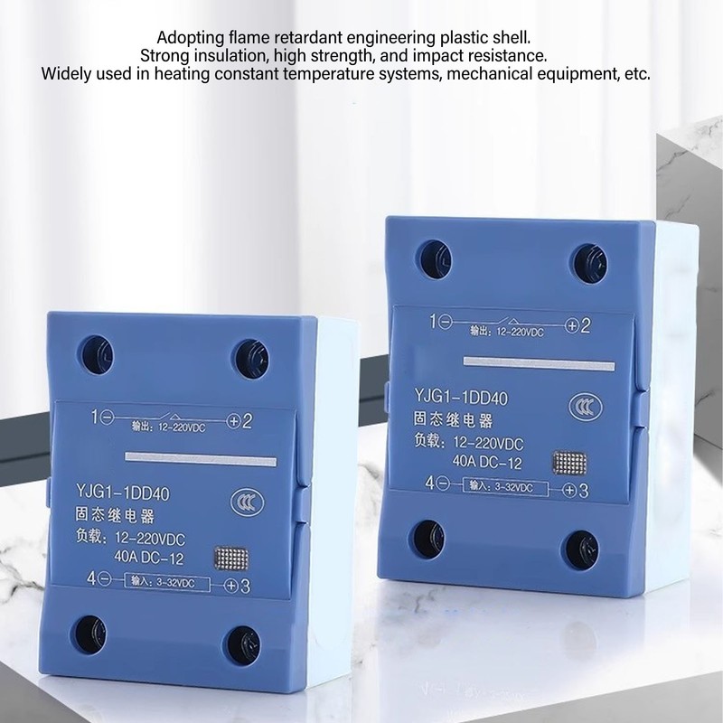Solid State Relay 40A Single Phase DC 3‑32V Input AC