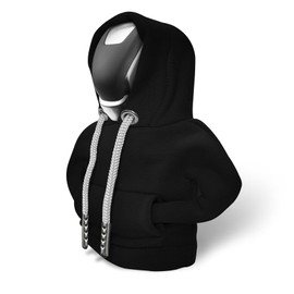 HEVLE Gear Shift Hoodie, Gear Shift Cover, Funny Car Gear Shift Cover, Automotive Interior Cute Gadgets, Automotive Interior Accessories and Decoration (Black)