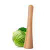 12" Sauerkraut Pounder Natural Beech Wood smasher for Fermentation Crocks