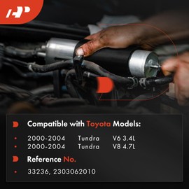 A-Premium Fuel Filter Compatible with Toyota Tundra 2000 2001 2002 2003 2004 3.4L 4.7L