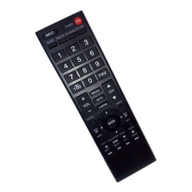 Replaced Remote Control Compatible for Toshiba 55L310U 40SL412U 50L1400 40SL412 50L1400U LED HDTV TV