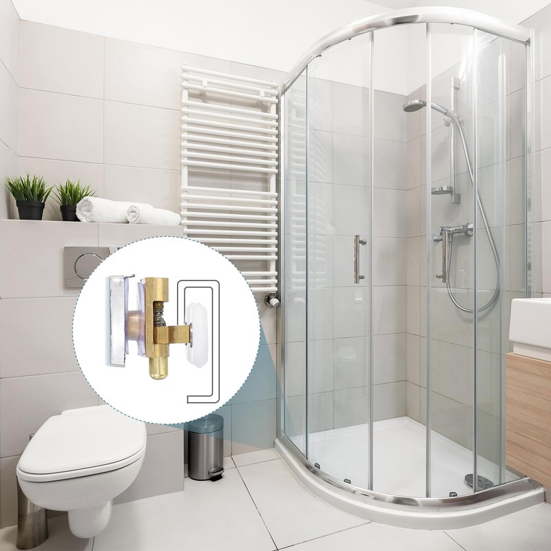 uxcell 25mm Shower Door Rollers, Sliding Shower Doors Wheels 304