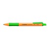 STABILO 'POINTBALL' RETRACTABLE BALLPOINT PEN GREEN INK (PACK OF 3)