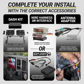 Scosche VW2351B Double DIN Radio Install Dash Kit Compatible with Select 2002-05 Volkswagen Vehicles- Aftermarket Car Stereo Installation Kit - Factory Texture Match - See Fit Guide Image for Vehicles