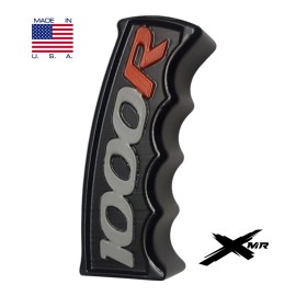 BP-Engineer Can Am XMR Renegade XT-P XXC Outlander 1000R Shifter Black Silver Red Polymer 4"