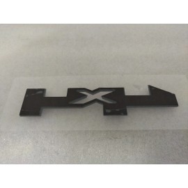 4X4 Door Emblem Badge 4x4 Nameplate 3D (Gloss Blk)
