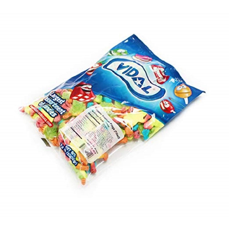Vidal Gummi Tropical Frogs (2.2 Pounds)