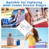 Landical 12 Pack Coolers Hinges Cooler Replacement Includes 12 Sturdy