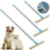 Carpet Rake for Pet Hair Removal,Adjustable Long Handle 51 inches,Cats