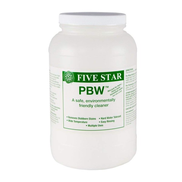 Five Star - 26-PBW-FS08 PBW - 8 lbs - Brew Cleaner Buffered Alkaline Detergent