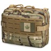 WYNEX Tactical Molle Admin Pouch of Laser Cut Design, Utility
