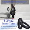 Cooryda 2 Pack 8.5‘’x2‘’ Inner Tube,8 1/2x2 Pneumatic Tyres for