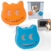 NEWKE Cat Litter Box Deodorizer Pod, Stick-on Cat Odor Trap