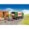 Bruder 02415 Logistics Set with Pallets, Warehouse and Trailer Bins,