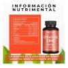 Suplemento Citrato Zinc Prettan Vegano Caps 500mg Sabor