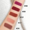 Matte Lip Crayon Lipstik Pencil Velvety Creamy Lip Liner Full