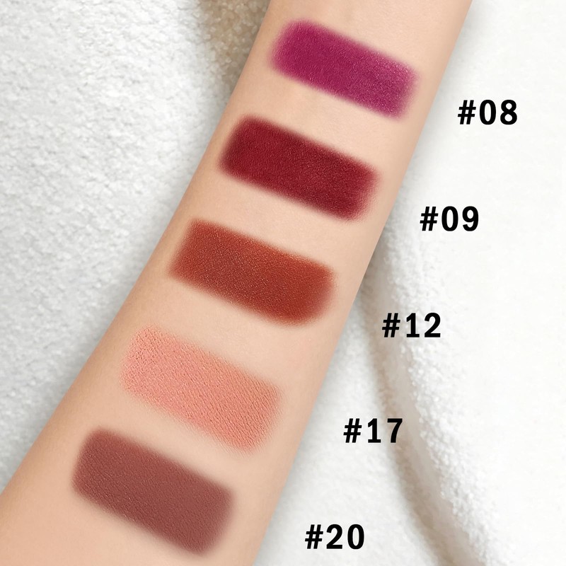 Matte Lip Crayon Lipstik Pencil Velvety Creamy Lip Liner Full
