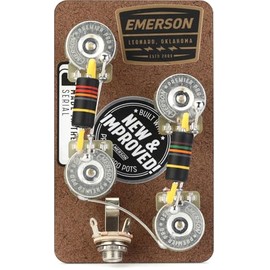 Emerson Custom Prewired Kit for Gibson Les Paul Guitars - Long Shaft