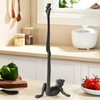 Jeonz Cast Iron Paper Towel Holder Countertop, Frog Leg Toilet