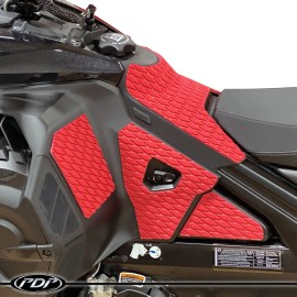 Proven Design Products 2023 Ski-Doo 850 SUMMIT DIAMOND GRIP KNEEPAD KIT by PDP RED