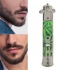 Switchblade Comb Stainless Steel Spring Comb Portable Pocket Beard Hair