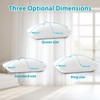 WGAKCED Cooling Pillows for Sleeping 2 Pack, Adjustable Shredded Memory