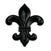 Set of 6 Elegant Fleur De Lis Cabinet Knob in