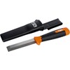 Bahco BAH2448 Chisel Knife with case , Black