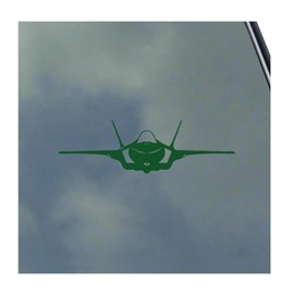 F-35A Lightning II Pilot Front Vinyl Sticker Decal by KLO Graphics USA Air Force Marines Veteran Strike Panther