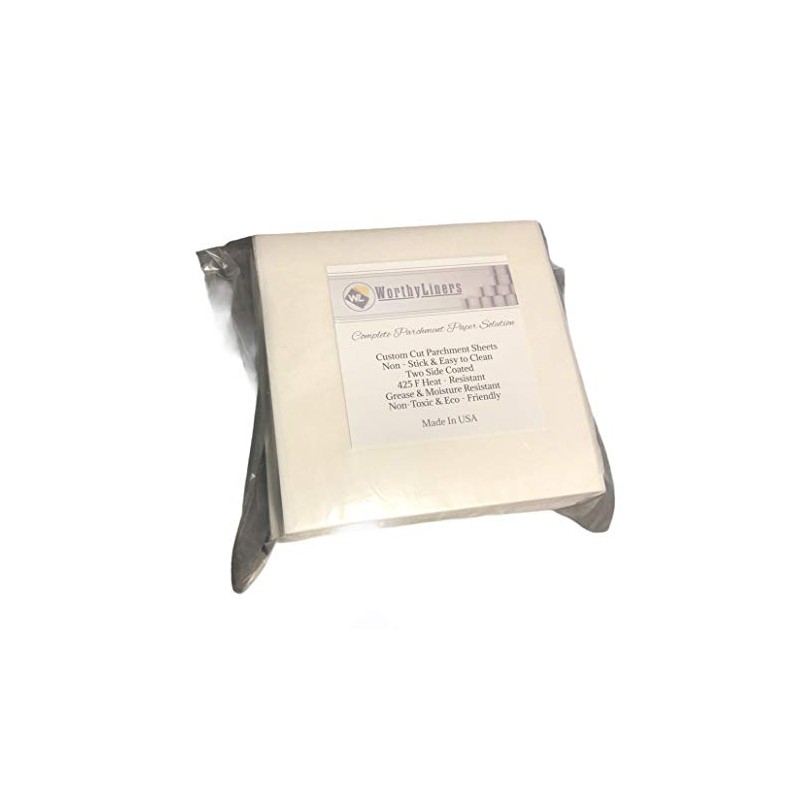 2000 pcs 2x2 Inch Parchment Paper Squares | Worthy Liners