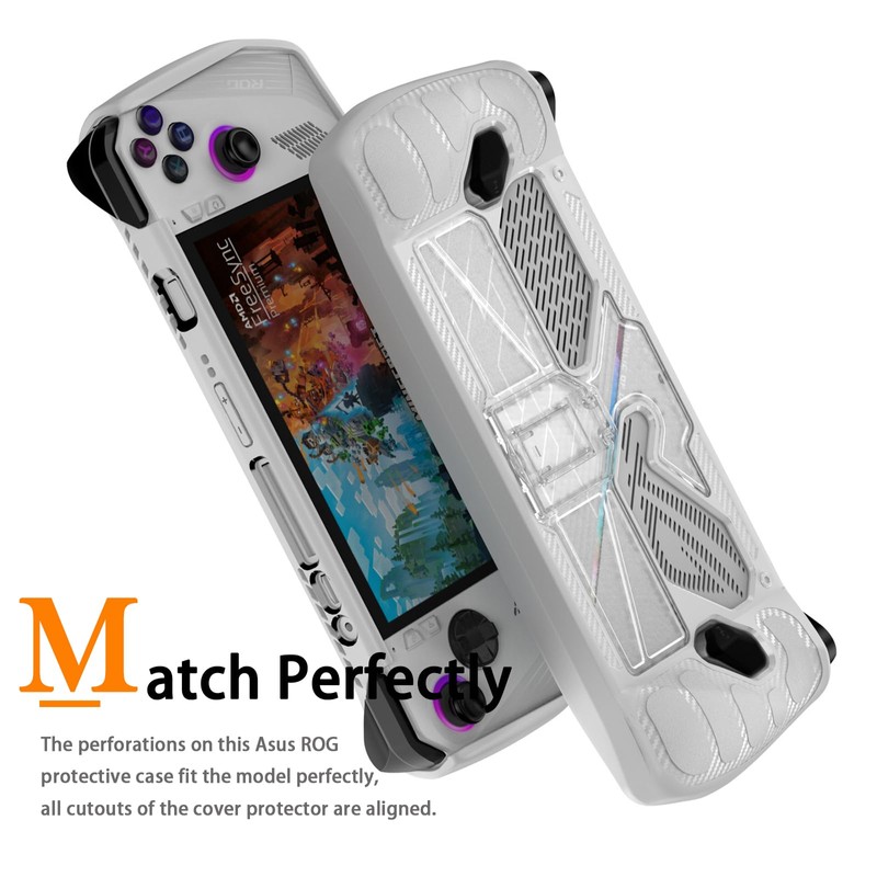 Miimall Compatible with ROG Ally Case|PC+TPU Anti-Drop Anti-Scratch Protective Case