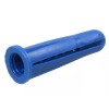 Hillman Blue Conical Plastic Anchor Hillman 10-12 1", 100 pieces