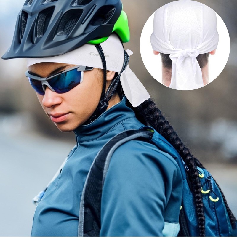 GXCROR Sports Bandana Cap Bandana Headscarf Bicycle Headgear Breathable Absorbs