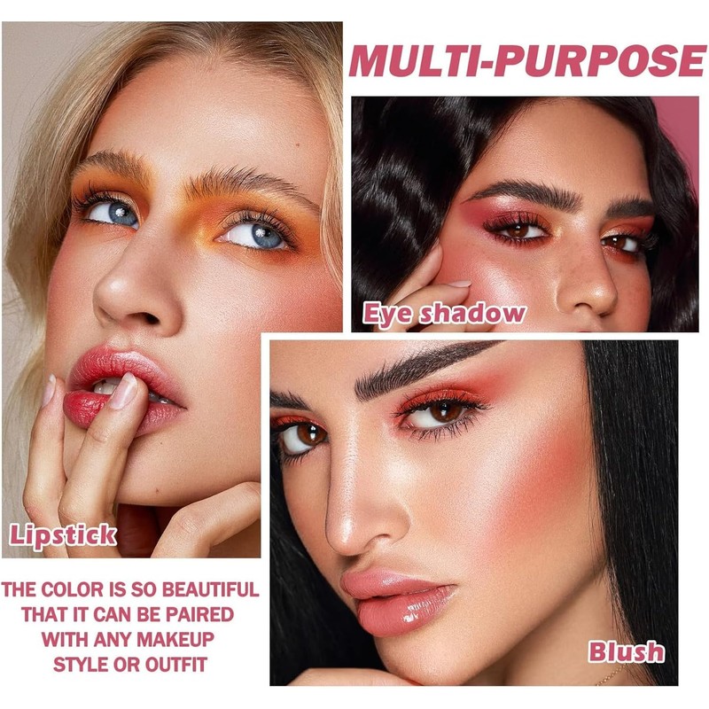 Set de 4 Brillos de Labios Hidratantes Nude, Gloss Líquido