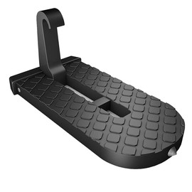 Auto Pedal Türstufe Klappleiter Fußrasten Fahrzeug Haken Pedal Einfacher Zugang Zum Auto Dach Auto Zubehör für SUV, Jeep, Geschäftsauto, Familienauto.U-förmig,Schwarz