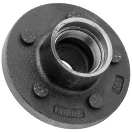 3,500 lbs - Trailer Axle Idler Kit - Idler Hub 5 on 4.5 - Bearing Kit: L44649 & L68149 - Grease Seal - with Hardware