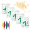 5/16 Inch Orthodontic Elastic Rubber Bands, 500 Pack, 4.5 Ounce